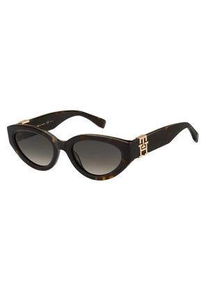 Tommy Hilfiger Brown Gradient Cat Eye Ladies Sunglasses TH 1957/S 0086/HA 54