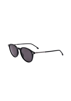 Hugo Boss Grey Round Mens Sunglasses BOSS 1123/S 0807 50