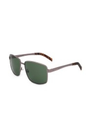Calvin Klein Green Rectangular Mens Sunglasses CK22122S 051 60