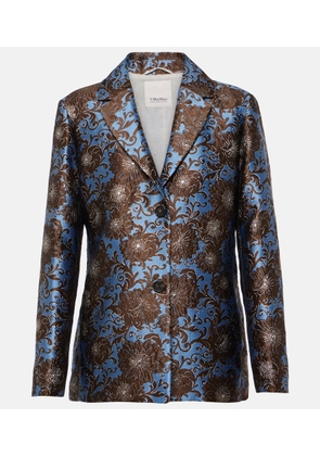 'S Max Mara Kate floral jacquard blazer