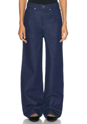 GRLFRND Enya Dropped Crotch Jean in Franklin - Blue. Size 23 (also in 24, 25, 26, 27, 28, 29, 30, 31, 32).
