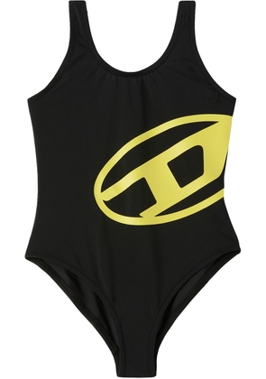 Diesel Kids Black Mimmy One-Piece Swimsuit