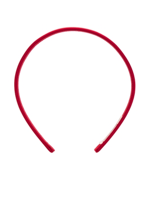 Jennifer Behr Lucy Headband in Cherry - Red. Size all.