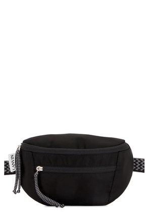 Lanvin Small Waist Curb Bag in Black - Black. Size all.