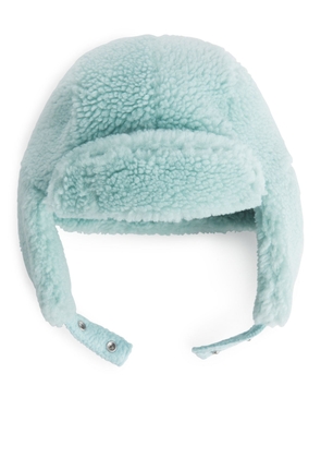 Pile Lined Cap - Turquoise