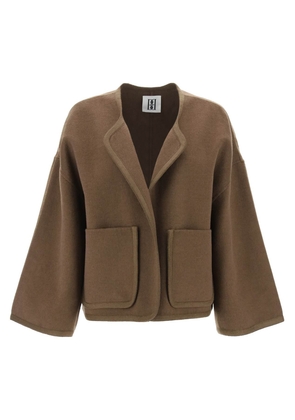 By Malene Birger double-faced wool jacquie jacket in italian - 34 Brown