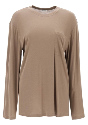 By Malene Birger long-sleeved oversized t - M Brown