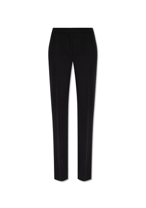 Moschino Wool Pleat-Front Trousers