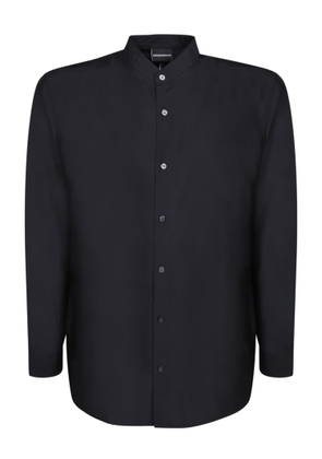 Emporio Armani Guru Collar Black Shirt