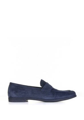 Fratelli Rossetti One Blue Suede Loafer