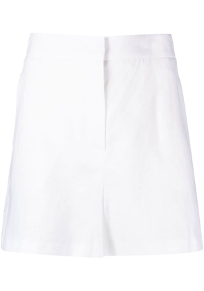 Blanca Vita high-waisted tailored shorts - White