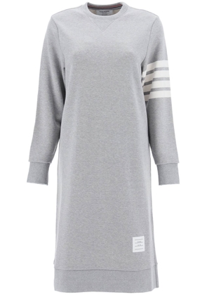 Thom Browne 4-bar fleece dress - 40 Grey