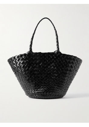 Dragon Diffusion - Egola Woven Leather Tote - Black - One size