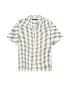 ALLSAINTS Shannon Shirt in Ivory. Size XL/1X.