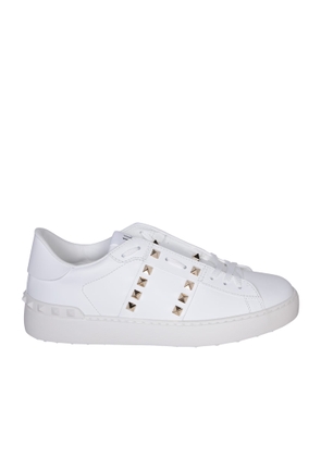 Valentino Rockstud Untitled White Sneakers