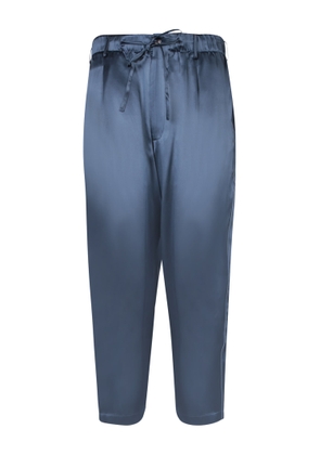 Pierre-Louis Mascia Mid-Rise Blue Trousers