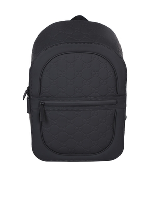 Gucci Gum Gg Tonal Black Backpack