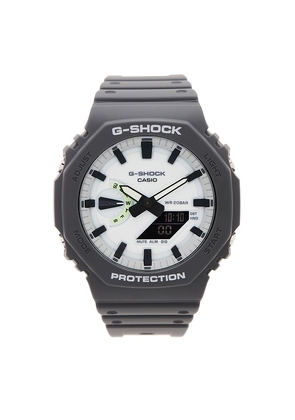 G-Shock GA2100 Hidden Glow Series Watch in Grey.