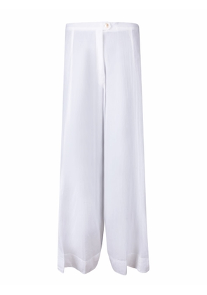 Forte_Forte Voile White Trousers