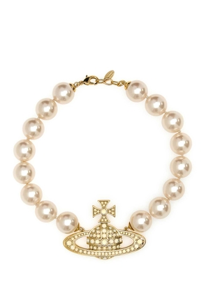 Vivienne Westwood Ivory Pearls Neysa Necklace