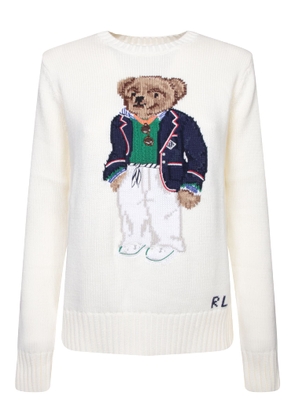 Polo Ralph Lauren Ivory Bear Sweater
