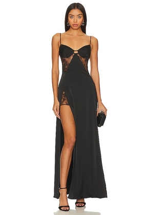 Katie May Ariana Gown in Black. Size XL.