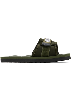 SUICOKE Green Padri Sandals