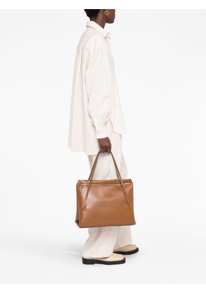 Wandler medium Joanna leather tote bag - Brown