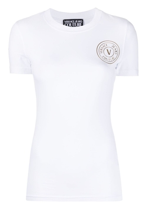 Versace Jeans Couture logo-printT-shirt - White