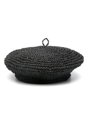 Borsalino Basco crochet beret - Black