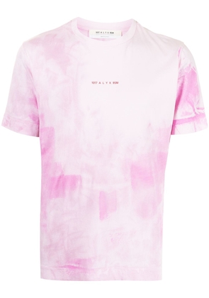 1017 ALYX 9SM tie-dye cotton T-shirt - Pink