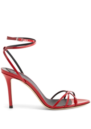 Giuseppe Zanotti Amila 90mm leather sandals - Red