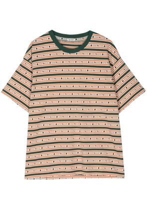 BODE striped cotton shirt - Green