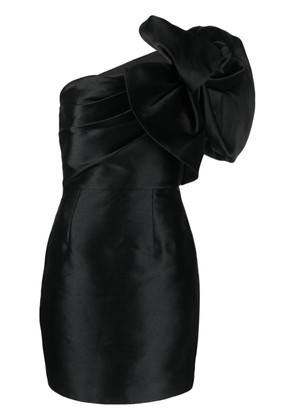 Solace London Tianah one-shoulder minidress - Black