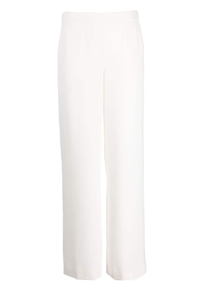 P.A.R.O.S.H. high-waist wide-leg trousers - White