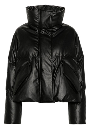MM6 Maison Margiela funnel-neck padded jacket - Black