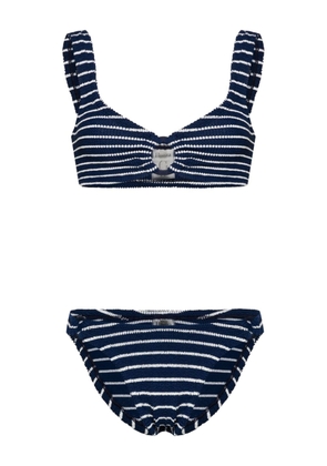Hunza G Hallie striped bikini - Blue