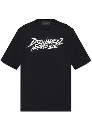 Dsquared2 logo-print cotton t-shirt - Black