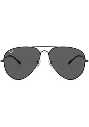 Ray-Ban Old Aviator pilot-frame glasses - Black