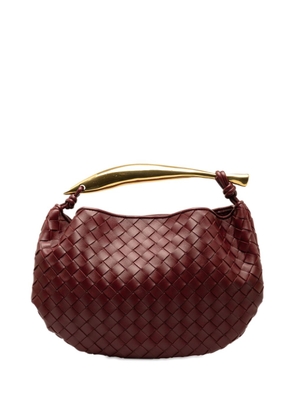 Bottega Veneta Pre-Owned 2012-2023 Classic Leather Intrecciato Sardine hobo bag - Red