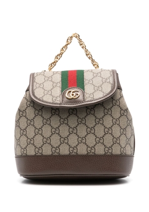 Gucci mini Ophidia backpack - Neutrals