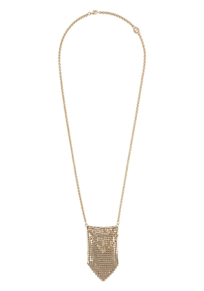 Rabanne mesh pendant necklace - Gold