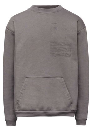 MM6 Maison Margiela text-print jersey sweatshirt - Grey