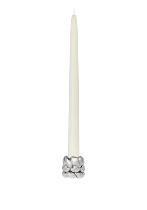 Christofle Babylone silver-plated candle holder (4.3cm)