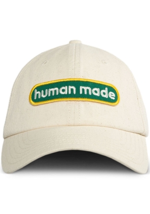 Human Made embroidered-logo cotton cap - White