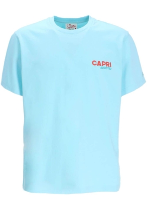 MC2 Saint Barth logo-print cotton T-shirt - Blue