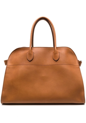 The Row Cuir leather tote-bag - Brown