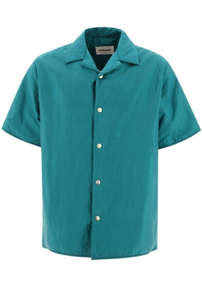 Jil Sander short-sleeve silk shirt - Green
