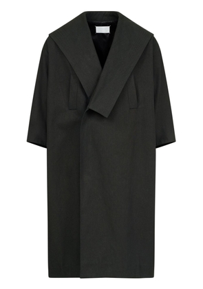 Maison Margiela oversize single-breasted coat - Black