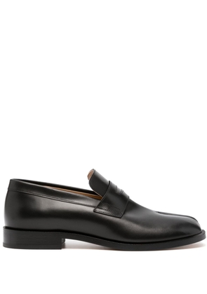 Maison Margiela Tabi leather loafers - Black